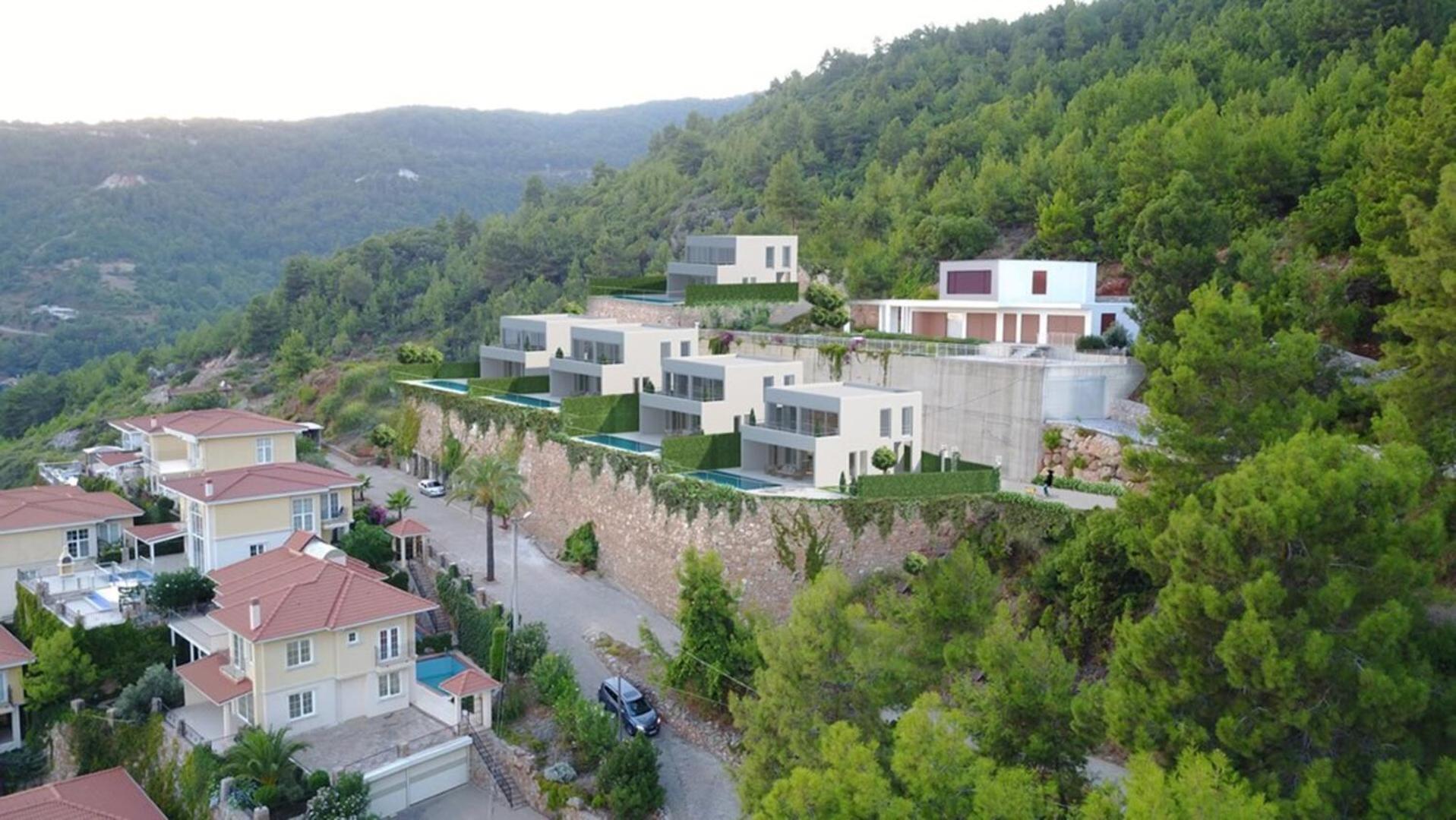 Panoramic With A Pool Tatil Evi Alanya